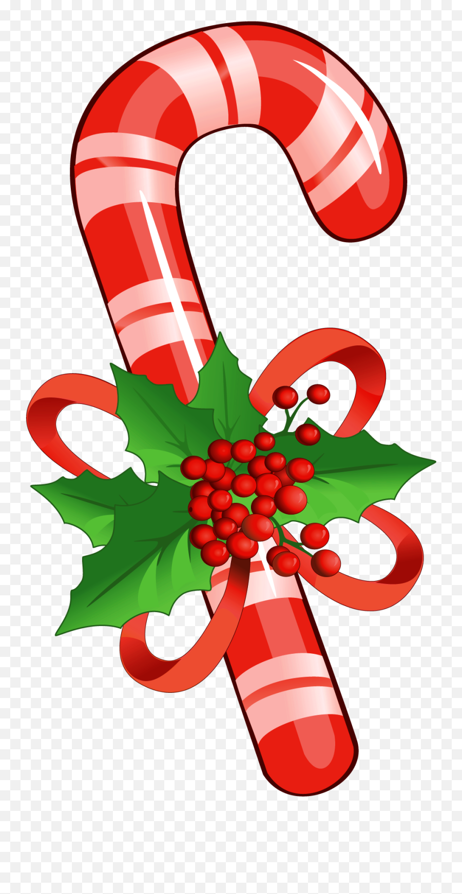 Candy Cane Clipart - Clipartix Candies For Christmas Clipart Emoji,Emoji Candies