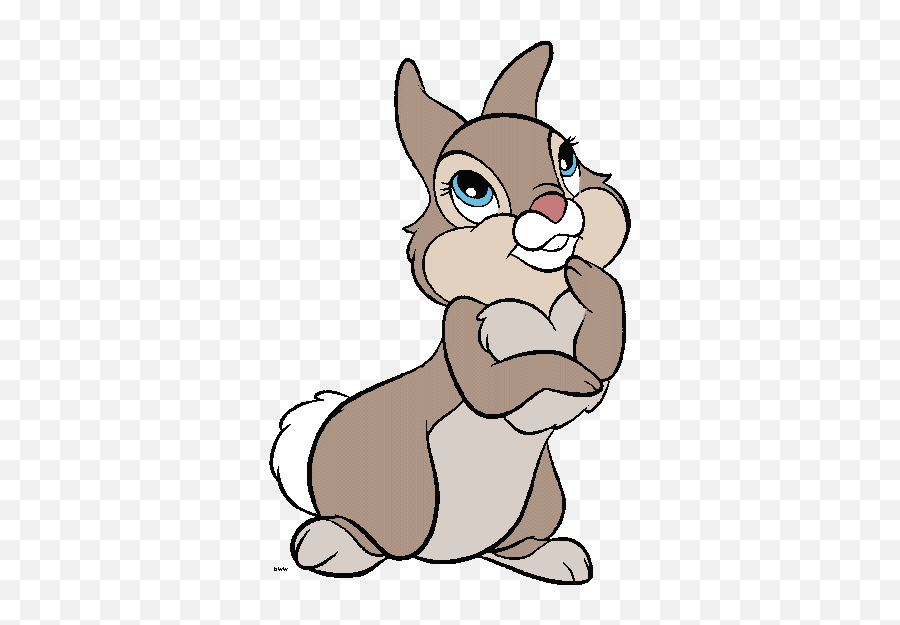 Chipmunk Clipart Bambi Chipmunk Bambi - Disney Bunny Cartoon Emoji,Disney Bambi Emoji