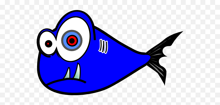 Fish Clipart Blue - Blue Fish Clipart Emoji,Blue Fish Emoji