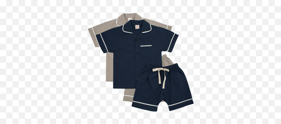 Kids Outfits Kids Nightwear - Pajamas Boy Short Sleeve Emoji,Boys Emoji Pyjamas