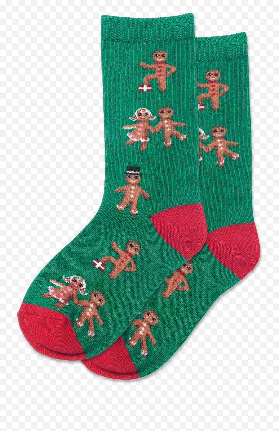 Kidu0027s Gingerbread Cookies Crew Socks - Red Sm Girly Emoji,Gingerbread Cookie Emoji