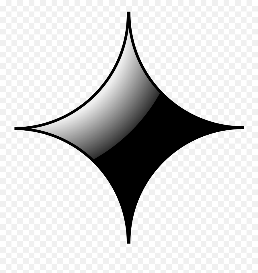Open - 4 Point Star Shape Clipart Full Size Clipart Transparent Star 4 Point Emoji,Twinkle Star Emoji