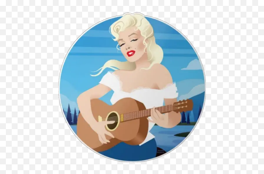 Marilyn Monroe 2 Sticker Für Whatsapp - Girly Emoji,Whatsapp Emojis Affen