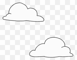 Clouds Outline Free Svg File - Language Emoji,Balck Heart Emoji