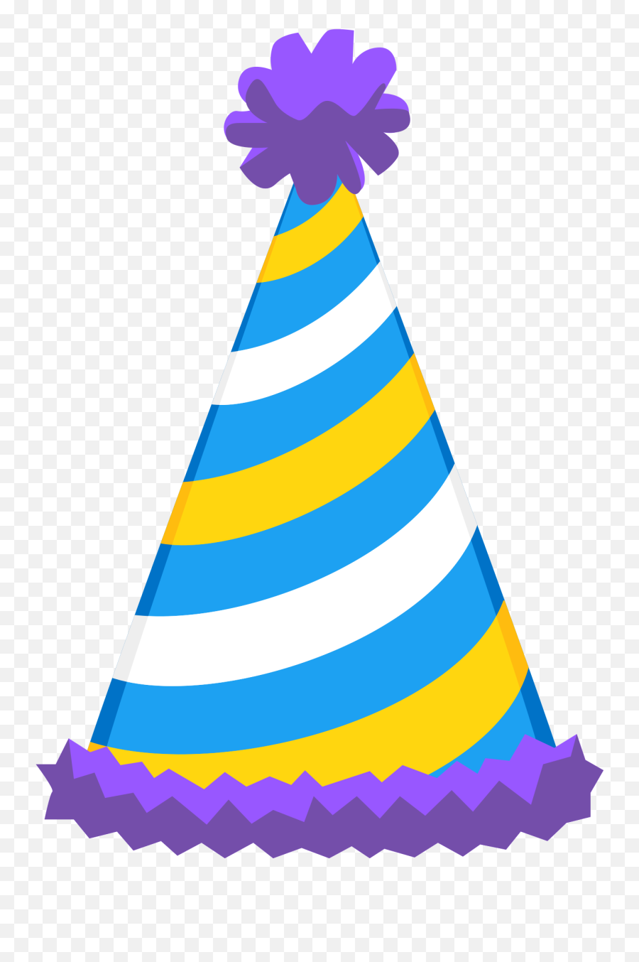 Birthday Hat Transparent Background - Transparent Background Birthday Hat Clip Art Emoji,Birthday Hat Emoji