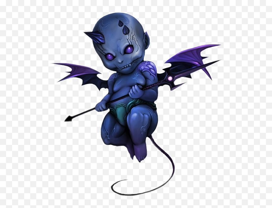 Demon Evil Imp Freetoedit Sticker - Supernatural Creature Emoji,Evil Imp Emoji