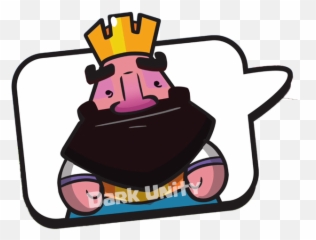 Download Angry King Clash Royale Clipart Clash Of Clans - Clash Royale  Emotes Png - Free Transparent PNG Clipart Images Download