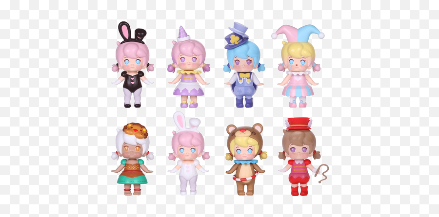 Chuchu Angel Angel And Meng Blind Box Circus Series Hand - Fictional Character Emoji,Angel Emoji Pants