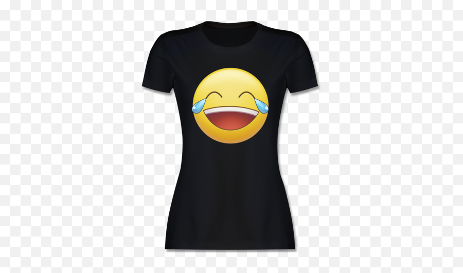 Tränen Lachen Emoticon Shirts U0026 Mehr Shirtracer - Playeras De 18 Años Mujer Emoji,Emoticon Lachen