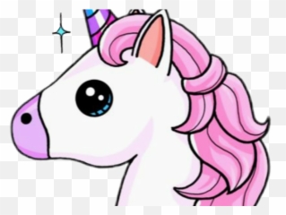 Unicorn Clipart Kawaii Emoji,Unicornio Emoji Para Colorear