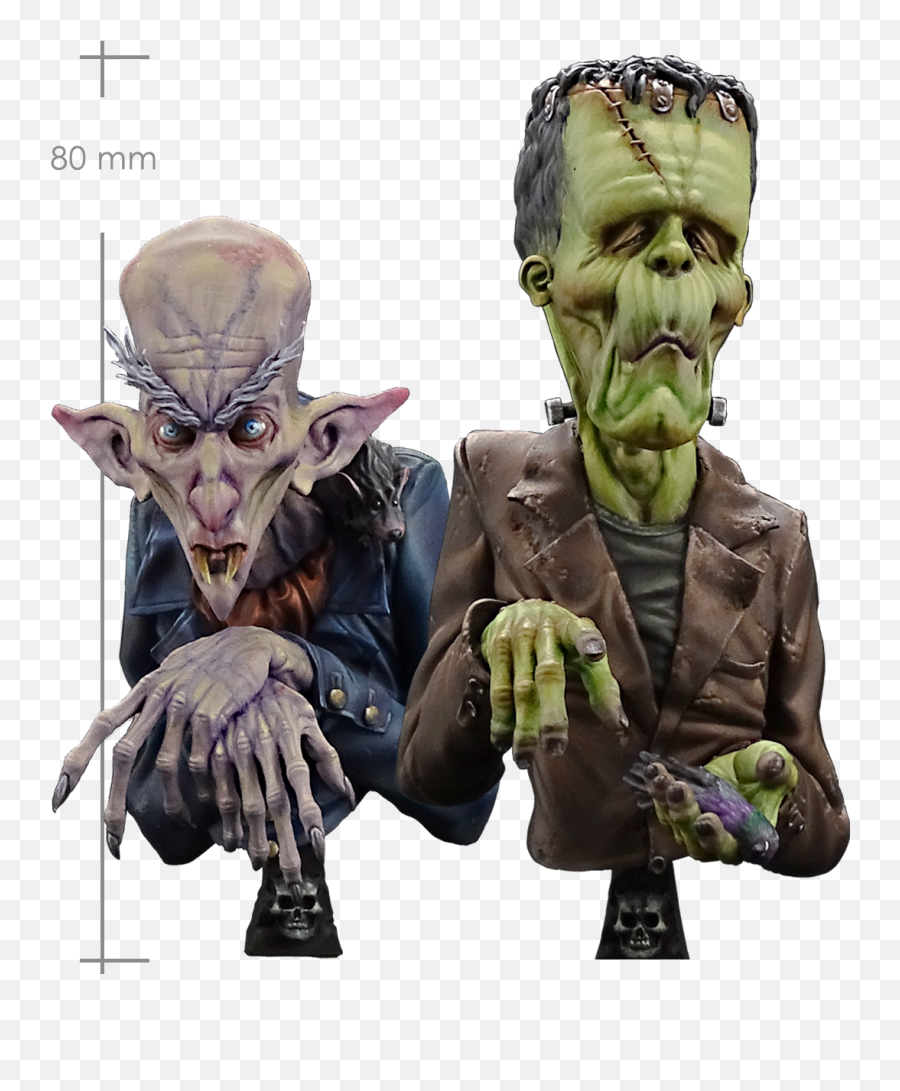 The Monsters Michael Kontraros Collectibles - 1 12 Scale Nosferatu Figure Emoji,Ovie About Monsters With Different Emotions