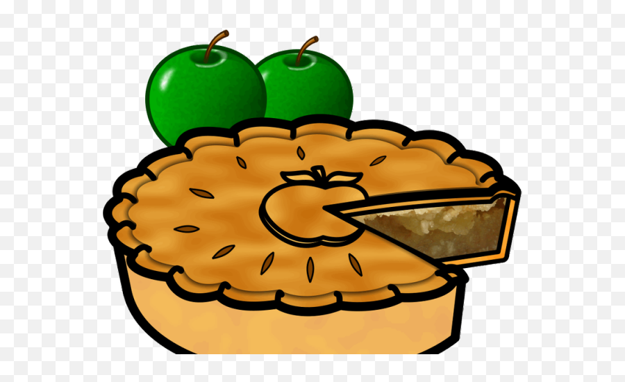 Tart Clipart Apple Pie - Apple Pie Cartoon Transparent Emoji,Apple Pie Emoji