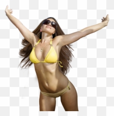Bikini Lady - Midriff Emoji,Sexy Bikini Emoji