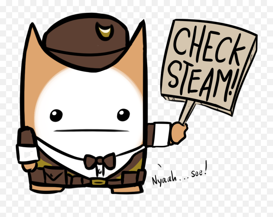 Battleblock Theater Cat Guard - Battleblock Theater Png Emoji,Battleblock Theatre Cat Emoticon