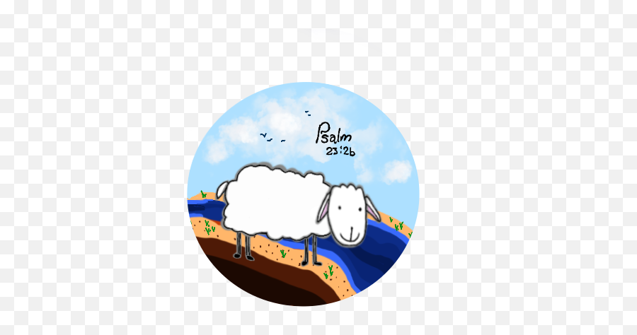 Psalm 23 - Sheep Emoji,Psalm 23 Emoji