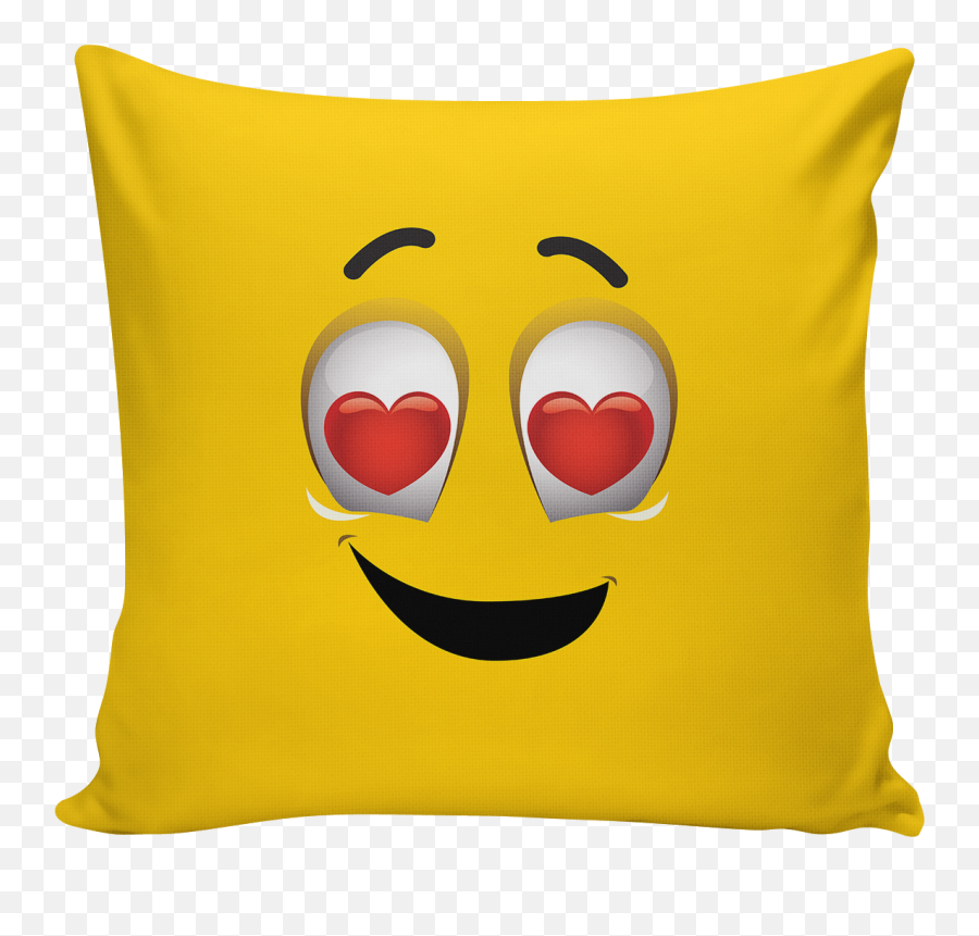 Digital Printed Pillow - Transparent Cushions For Kids Emoji,Emoticon Pillow