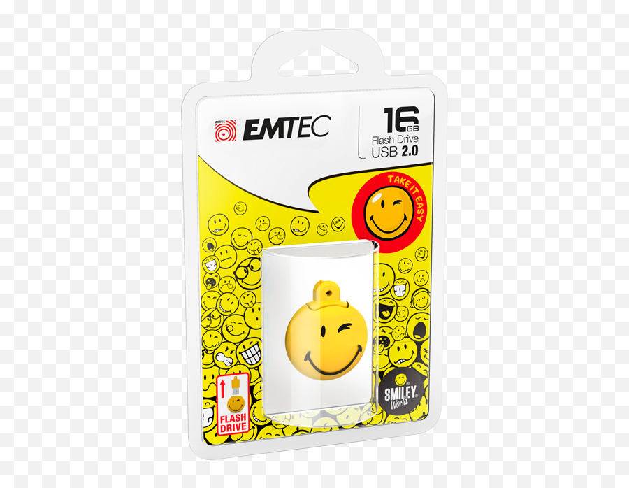 Sw100 Take It Easy - Emtec Emoji,Datasheet Emoticon