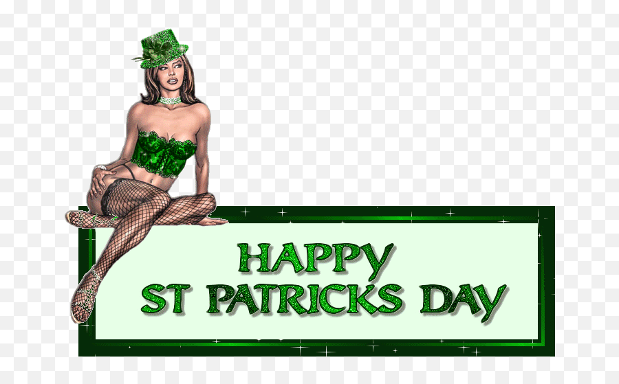 Top Im So Happy I Never Thought This Day Would Come - Happy St Patricks Girl Emoji,Animated Gif Saint Patrick's Emojis