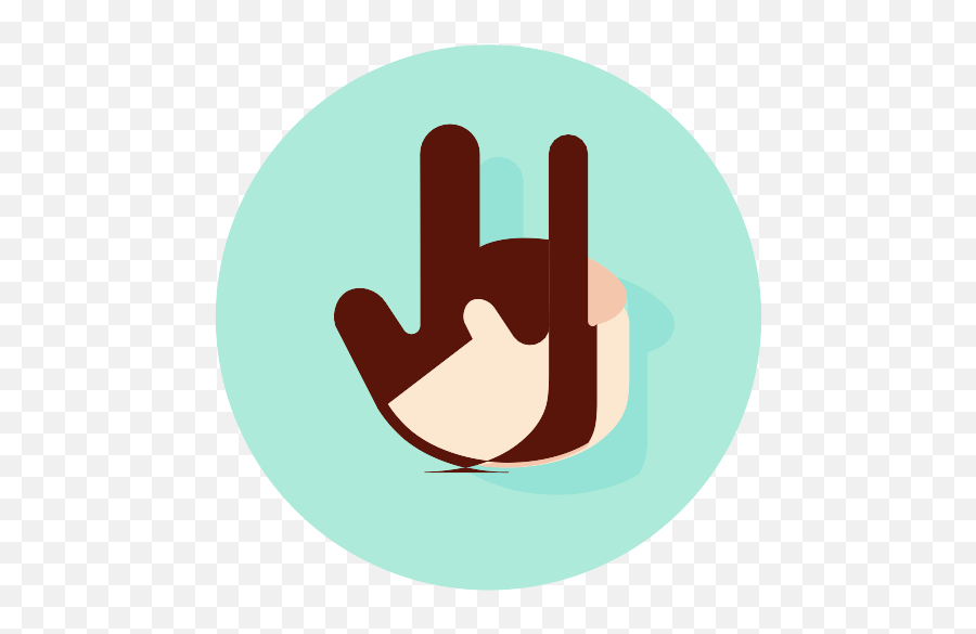 Colored Hand Gestures With Circles Png Icons And Graphics - Sign Language Emoji,Black Up Pointing Index Emoji