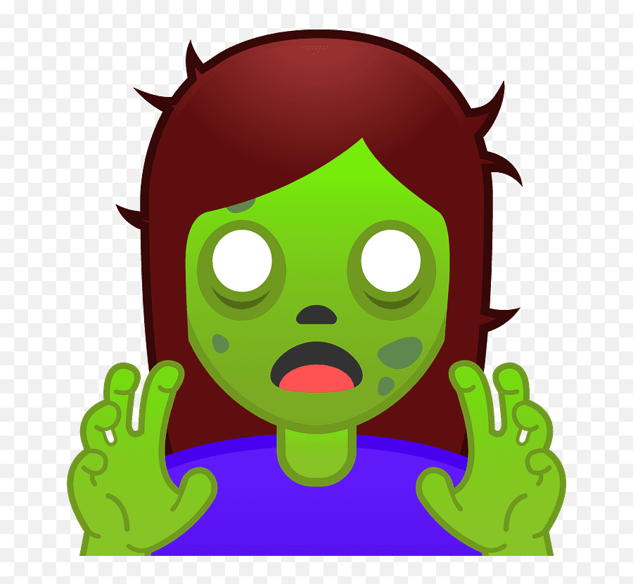 Woman Zombie Emoji - Zombie Emoji,Zombie Emoji Android
