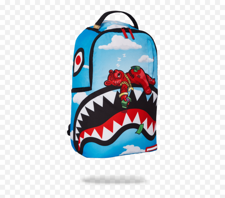 Diablo Money Dreams Backpack - Sprayground Shark Wave Backpack Emoji,Bookbag Emoji Png