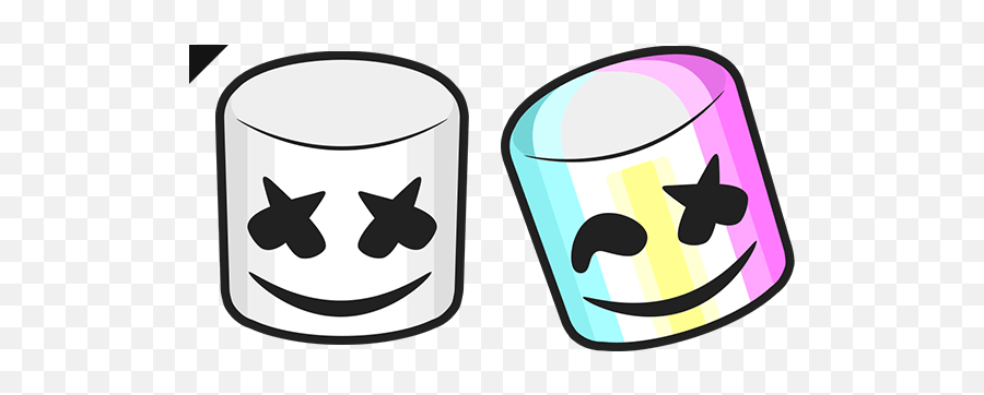 Musiciansandsingers Hashtag - Custom Cursor Marshmello Emoji,Emoji Cursor