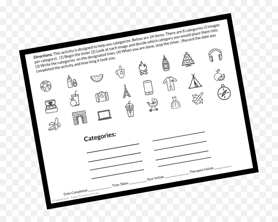 The Occupational Therapy Store - Page 7 Of 16 Buffalo Emoji,Emotion Theory Worksheet