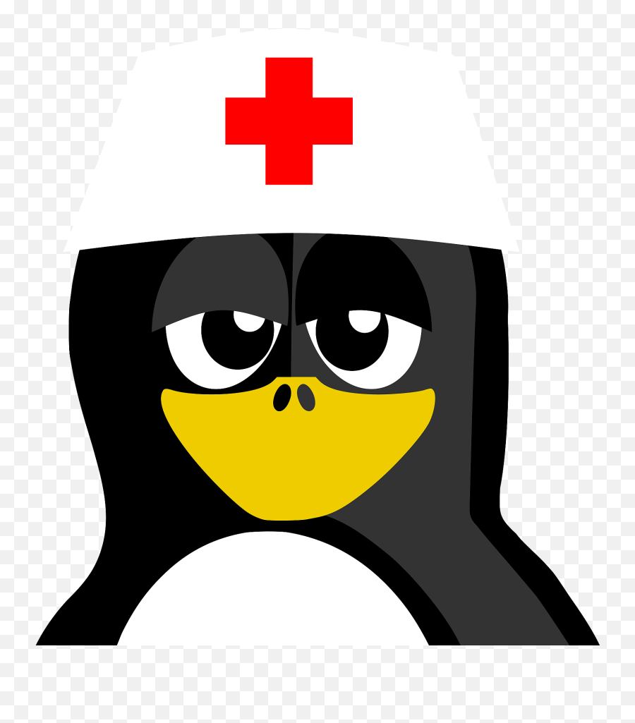 Nurse Penguin Clipart Free Download Transparent Png Emoji,Tux Penguin Emoticon