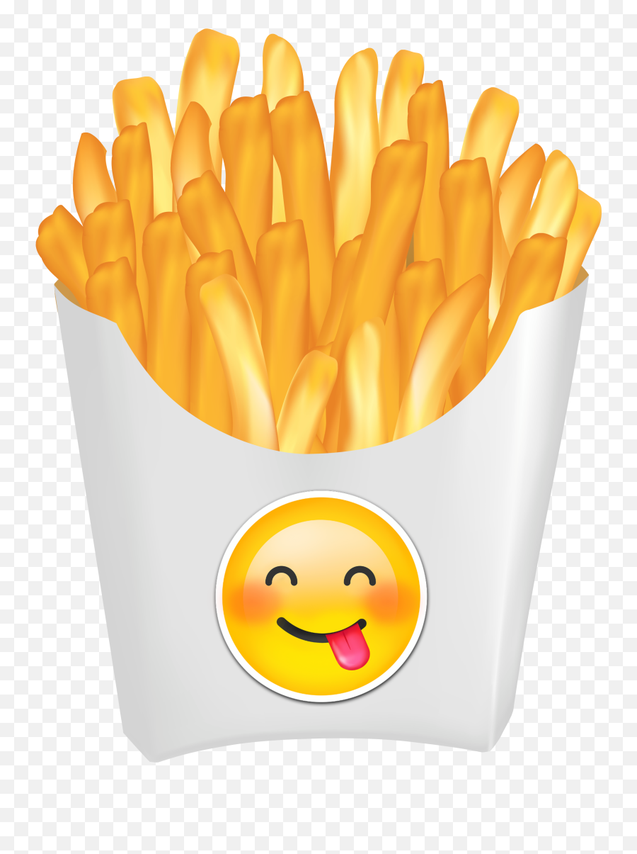 Frenchfries Batatafrita Sticker By Eloisa Regina Emoji,Emoticon Dish