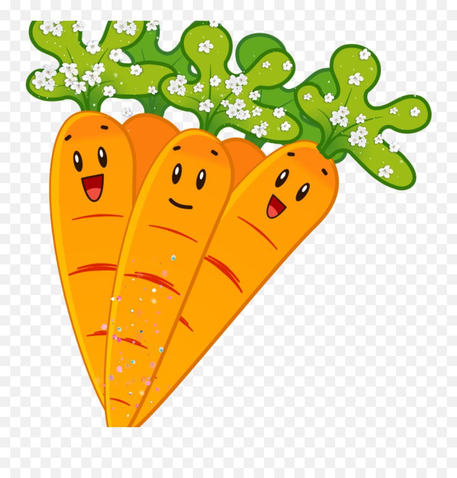 Carrot Vegetables Sticker By Mapnoyb Da Artist - Carrots Clipart Emoji,Emoji Vegetables