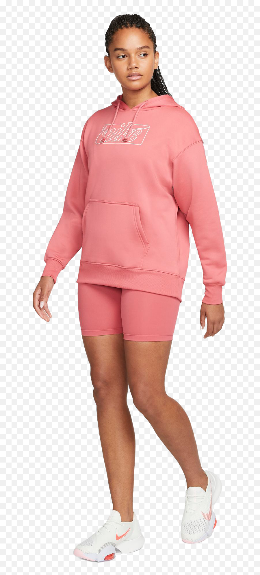 Nike Womenu0027s Therma - Fit Novelty Pink Pullover Hoodie Emoji,Track Cleats Emoji