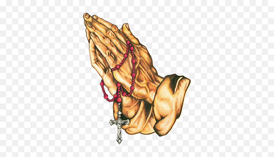 Dios Es Amor Praying Hands Praying Hands With Rosary Emoji,Rosary Beads Emoji