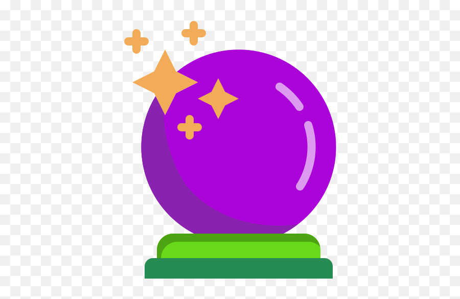 Crystal Ball - Free Miscellaneous Icons Emoji,Star And Cresent Emoji
