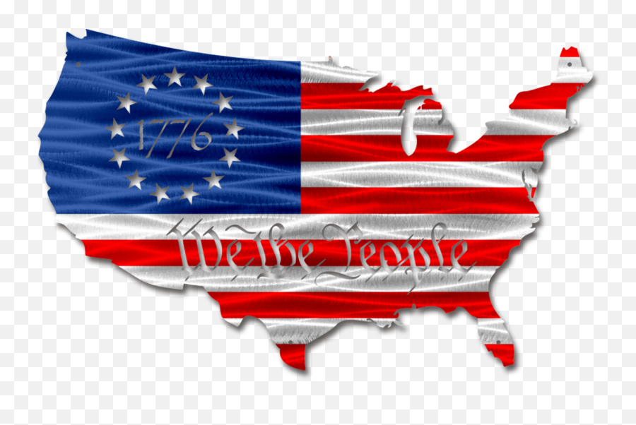 Betsy Ross Usa Map Flag U2013 Frontline Metal - Betsy Ross Flag Map Usa Emoji,Usa Flag Emoticon
