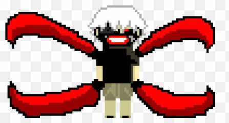 Tokyo Ghoul Clipart - Tokyo Ghoul Pixel Art Png Emoji,Tokyo Tower Emoji