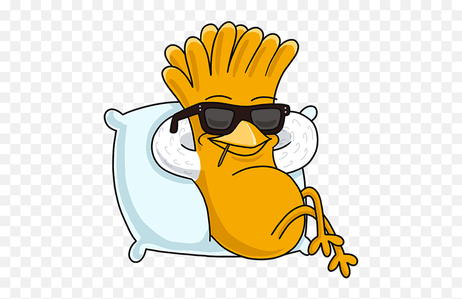 Vk Sticker 9 From Collection Chicken Fries Download For Free Emoji,Chicken Fries Emojis