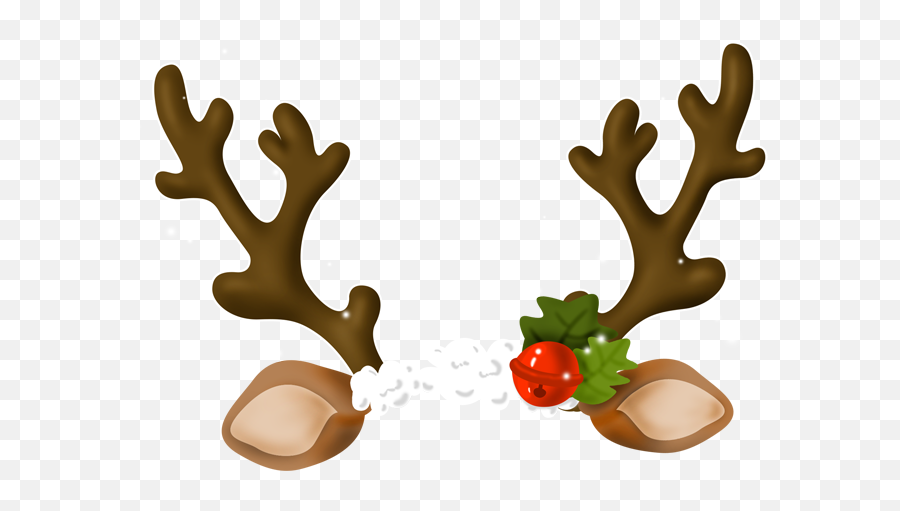 Reindeer Antler Horn - Transparent Reindeer Ears Png Emoji,Antler Emoji