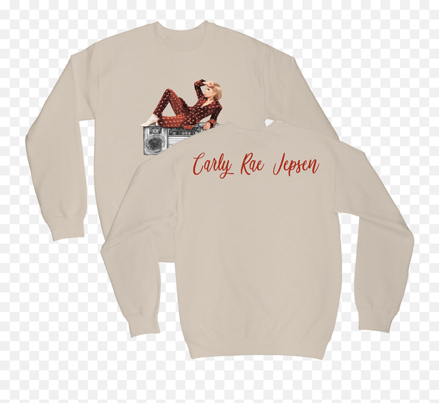 Album - Long Sleeve Emoji,Carly Rae Jepsen Emotion Sweater