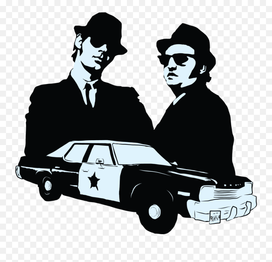 Blues Clip Brothers - Transparent Blues Brothers Png Emoji,Blues Brothers Emoji