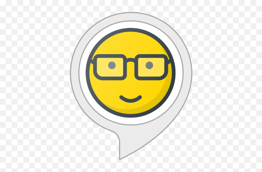 Amazoncom Nerdy Jokes Alexa Skills - Happy Emoji,Nerdy Emoticon