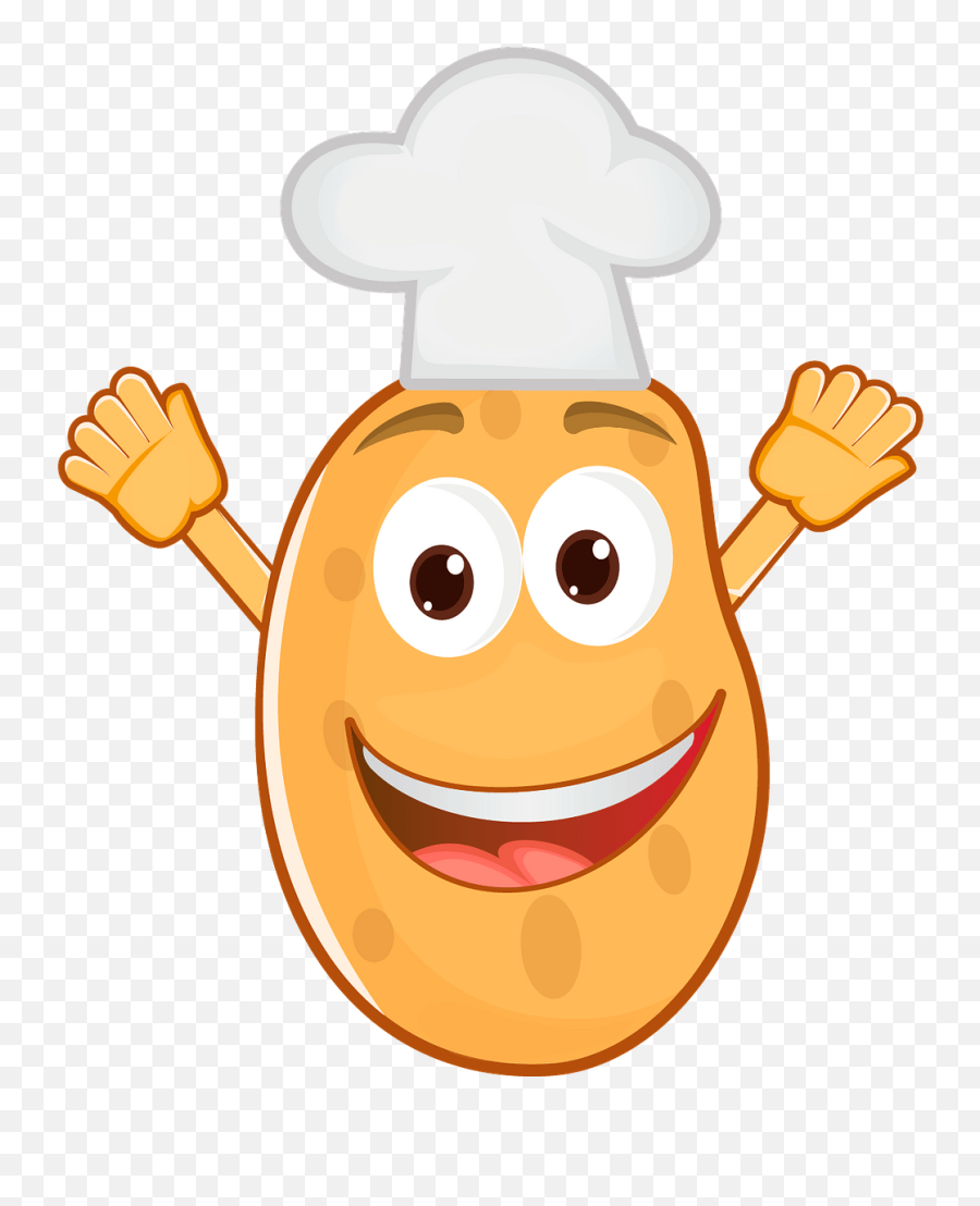 Potato Chef Clipart Free Download Transparent Png Creazilla - Printable Pringles Taste Challenge Emoji,Aubergine Emoticon