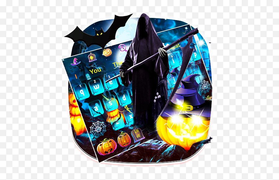 Night Halloween Ghost Keyboard U2013 Google Play U2011sovellukset Emoji,Spooky Ghost Emoji