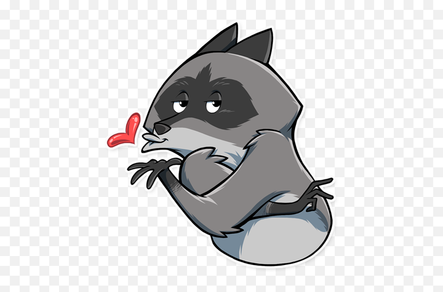 Elisey On Behance In 2020 Cute Art Animal Illustration - Cute Telegram Stickers Raccoon Elisey Emoji,Racoon Emoji