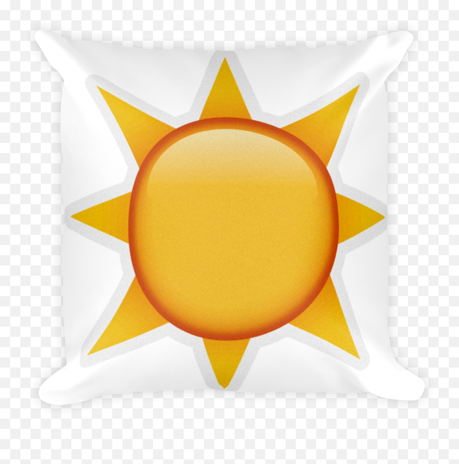 Sun With Rays - Emoji Sun Png Iphone,Sun Emoji Transparent Background