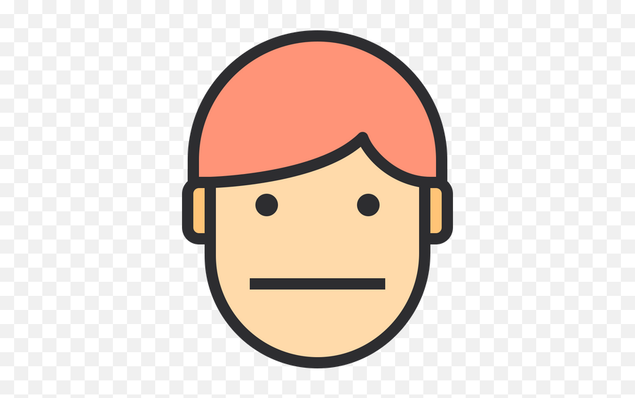 Man Emoji Icon Of Colored Outline Style - Icon,Emotion Icon Office
