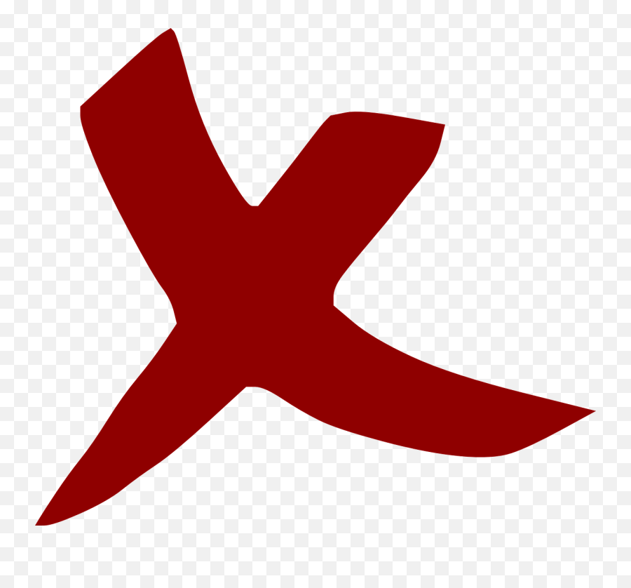 Download Red X Mark Gif Png U0026 Gif Base - Wrong Vector Emoji,Cross Emoticon Code Android