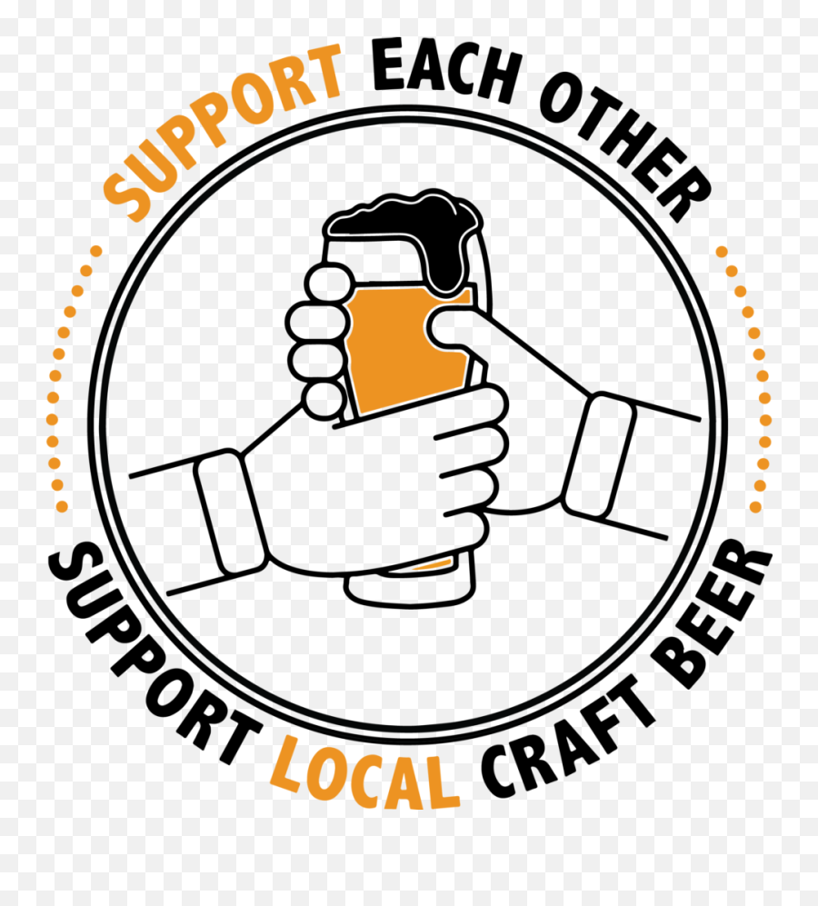 Support Each Other - Language Emoji,Emoticon Dry Hopped Sour Crabtree Brewery