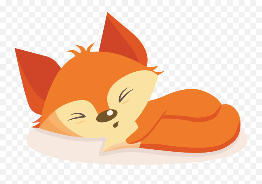 Fox Redhead Dream Fauna Forest Vacation Cute Raposa - Clip Sleeping Fox Clip Emoji,Redhead Emoji