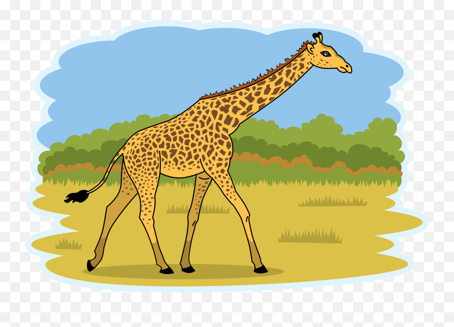 Giraffe Clipart - Northern Giraffe Emoji,Giraffe Emoji