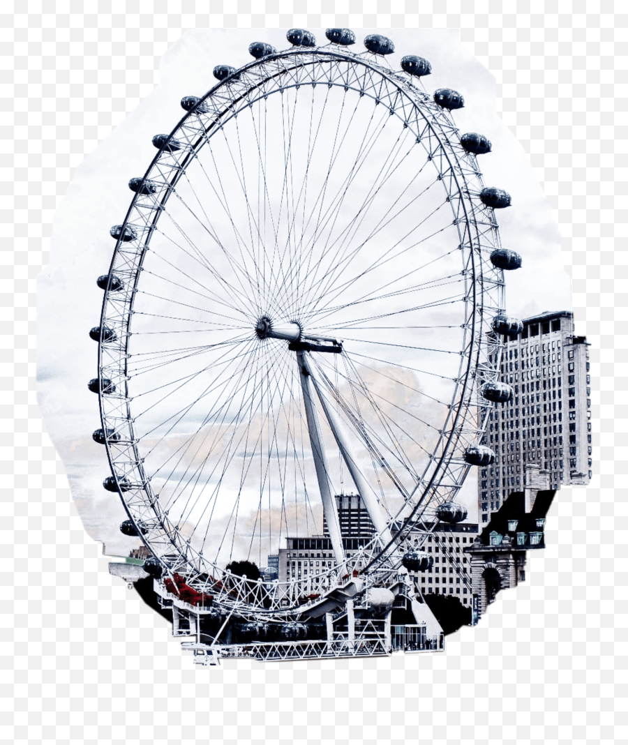 The Most Edited - London Eye Emoji,Paint Ferris Wheel Emoji